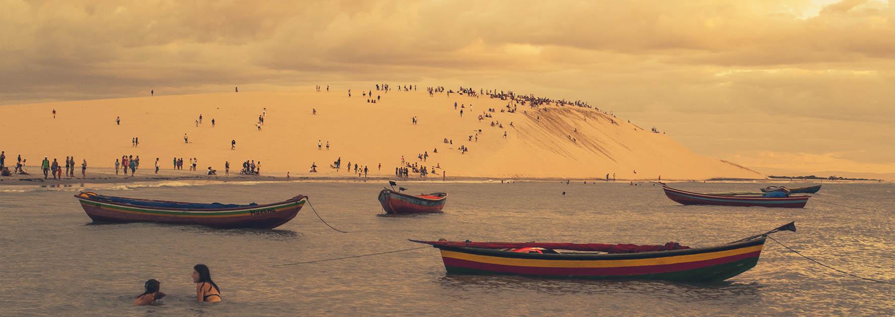 Entardecer fantástico de JERICOACOARA